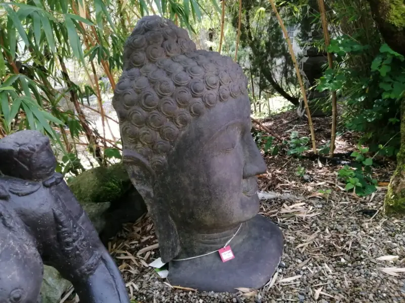 Artikelbild 5 des Artikels “Buddha-Maske, halber Kopf, 100cm Höhe “